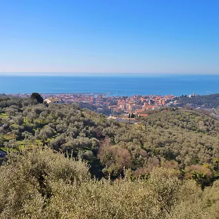 別荘 La Vivagna - Casa Vista Mare Tra Gli Ulivi