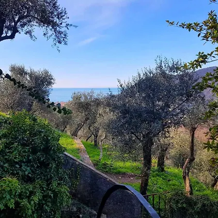 La Vivagna - Casa Vista Mare Tra Gli Ulivi Leivi