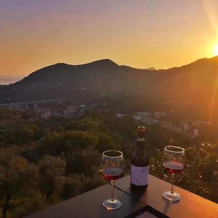La Vivagna - Casa Vista Mare Tra Gli Ulivi