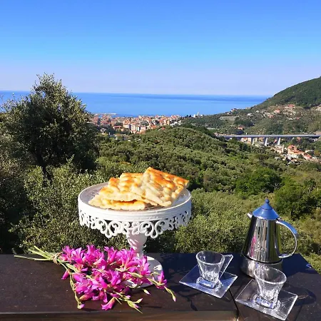 La Vivagna - Casa Vista Mare Tra Gli Ulivi Ferienhaus