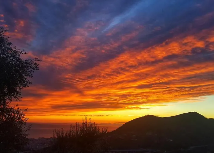 La Vivagna - Casa Vista Mare Tra Gli Ulivi * Leivi