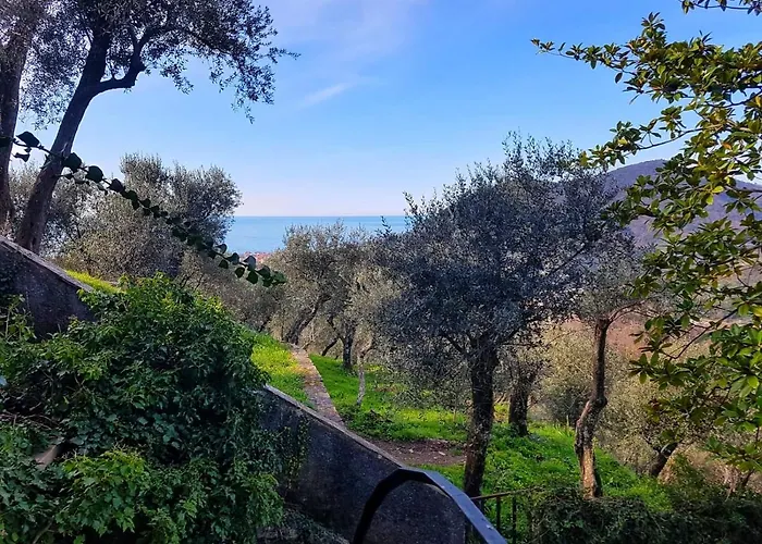La Vivagna - Casa Vista Mare Tra Gli Ulivi Leivi