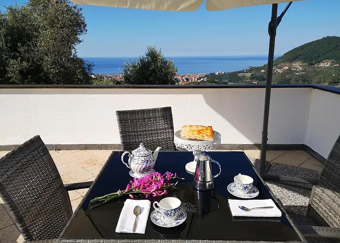 La Vivagna - Casa Vista Mare Tra Gli Ulivi *