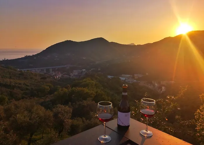 La Vivagna - Casa Vista Mare Tra Gli Ulivi