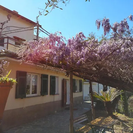 Дом отдыха La Vivagna - Casa Vista Mare Tra Gli Ulivi Leivi