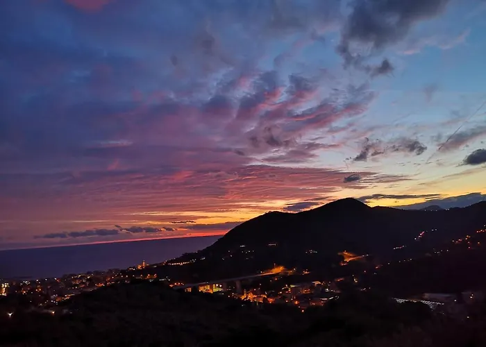La Vivagna - Casa Vista Mare Tra Gli Ulivi Feriehus Leivi